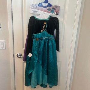 Girls Frozen Anna Costume Size Medium girls 7-8 Brand New with Tags